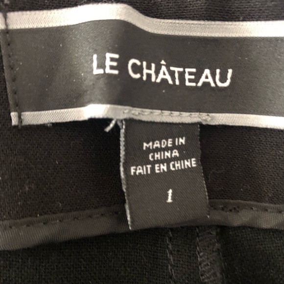 Le Chateau Check Black and White tapered ankle Trousers 26” waist - Picture 11 of 11